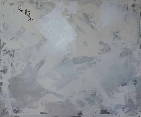 Obra AV — 07, acrílico sobre tela, 100 × 100 cm, de Ana Vélez