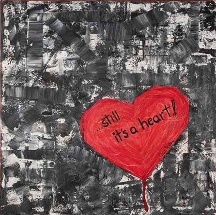 Obra AV — 27, acrílico sobre tela, 108 × 108 cm, de Ana Vélez