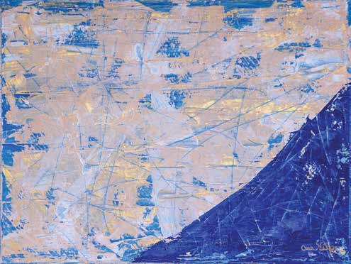 Obra AV — 37, acrílico sobre tela, 80 × 60 cm, de Ana Vélez