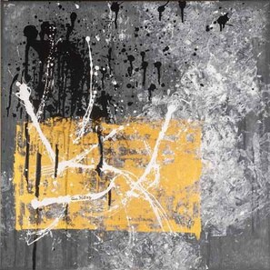 Obra AV — 46, acrílico sobre tela, 60 × 60 cm, de Ana Vélez
