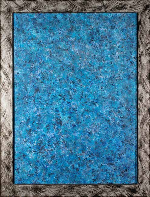 Obra AV — 54, acrílico sobre tela, 96 × 126 cm, de Ana Vélez
