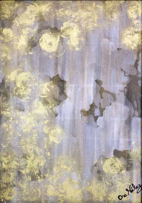 Obra AV — 61, acrílico sobre tela, 80 × 110 cm, de Ana Vélez