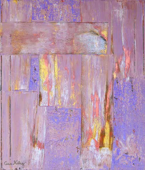 Obra AV — 65, acrílico sobre tela, 60 × 70 cm, de Ana Vélez